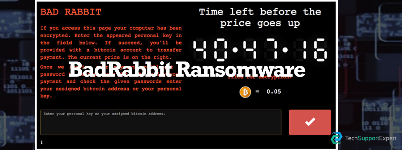 Beware from Bad Rabbit Ransomware