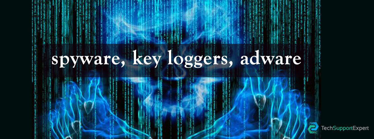 What are spyware, key loggers, and adware?