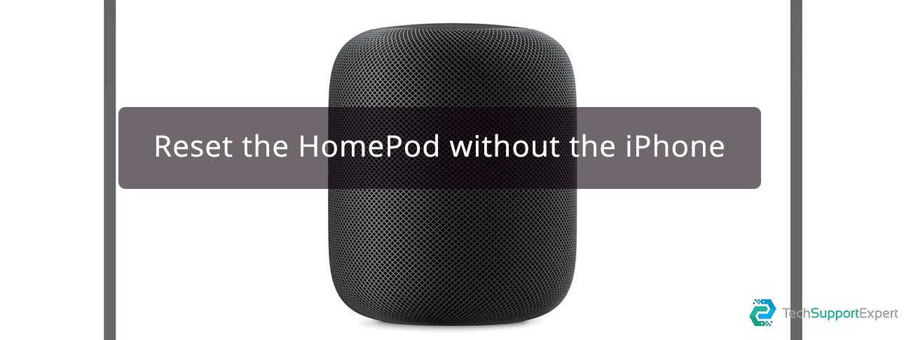 Reset the HomePod without the iPhone