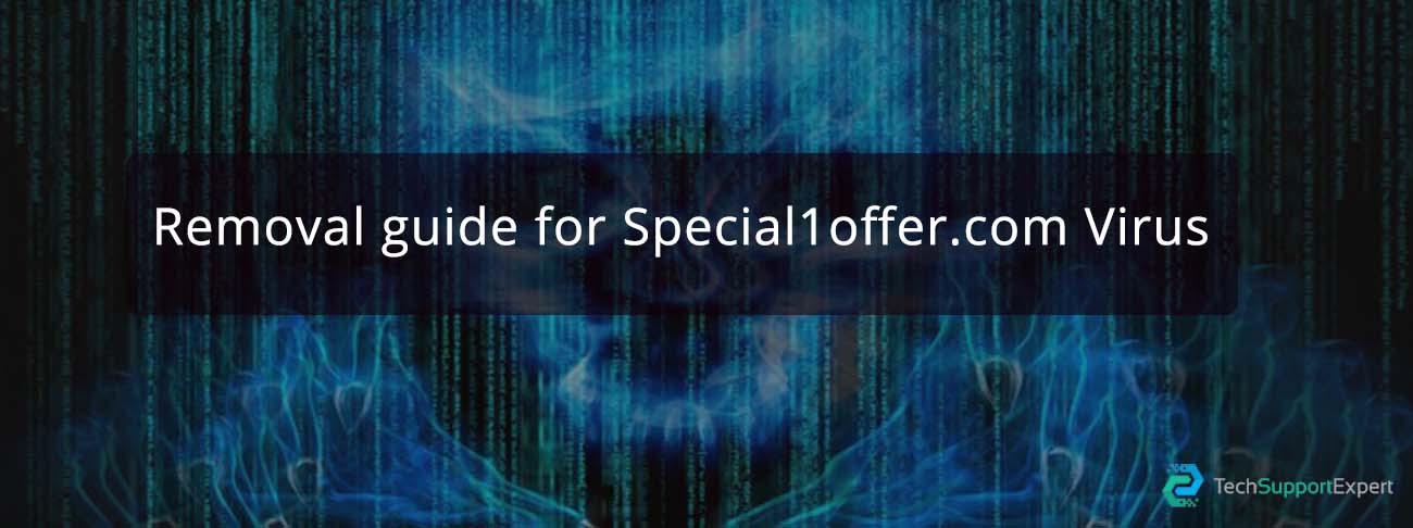 Removal guide for Special1offer.com Virus
