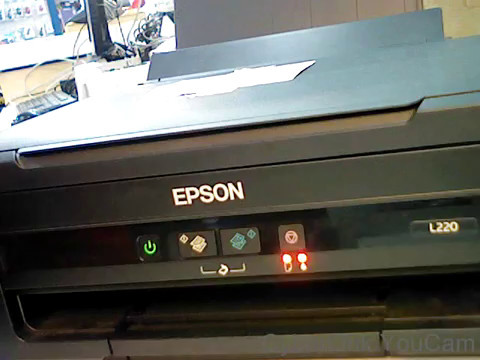 Epson Printer Light Blinking Error
