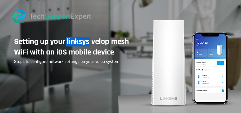 Linksys Velop Mesh WiFi With an iOS Device