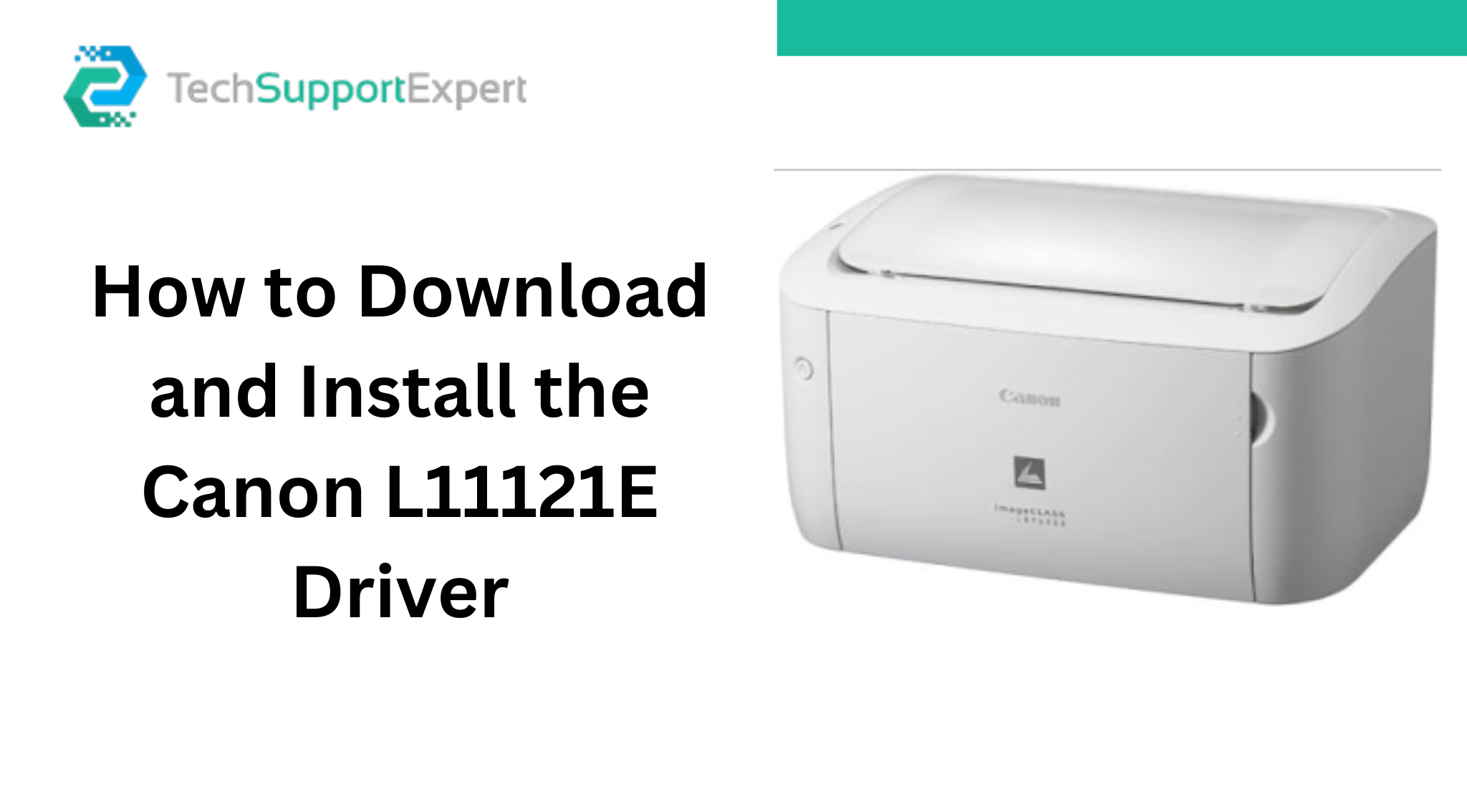 How to Download and Install the Canon L11121E Driver
