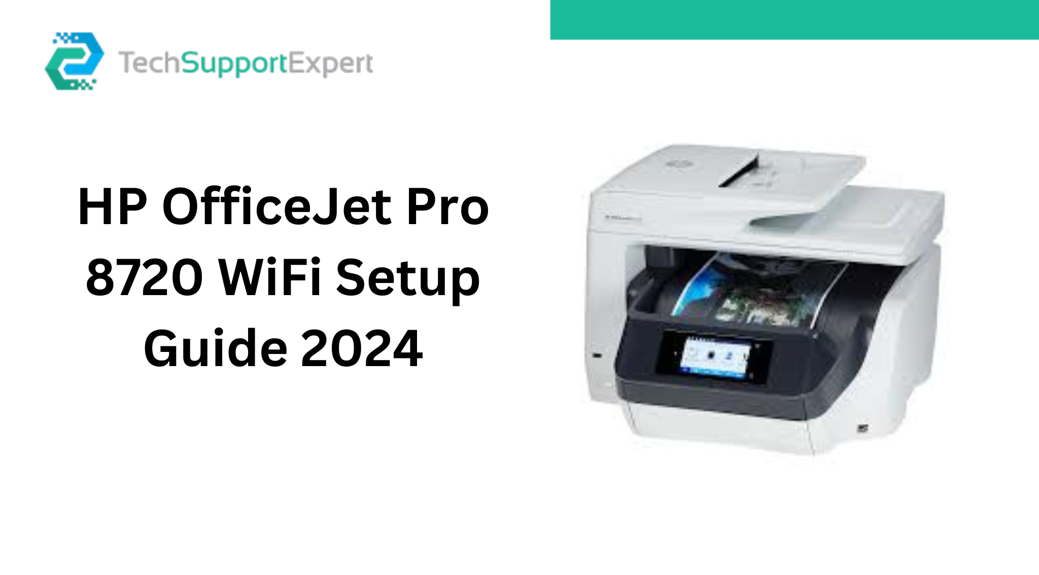 HP OfficeJet Pro 8720 WiFi Setup Guide 2024